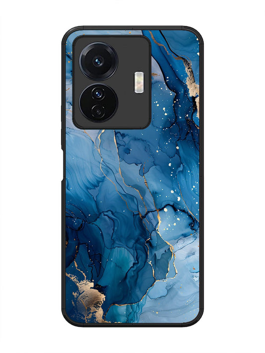 Vivo T1 Pro Oceanic Pattern with Golden Sprinkles