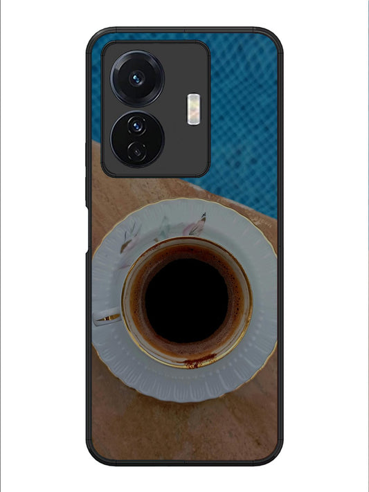 Vivo T1 Pro Black Tea Cup Saucer