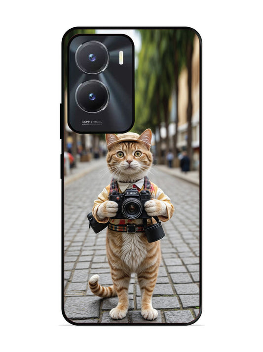 Vivo Y16 Cat as Cameraman