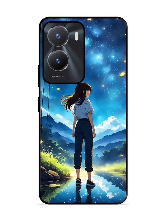 Vivo Y16 Girl In Beautiful Forest