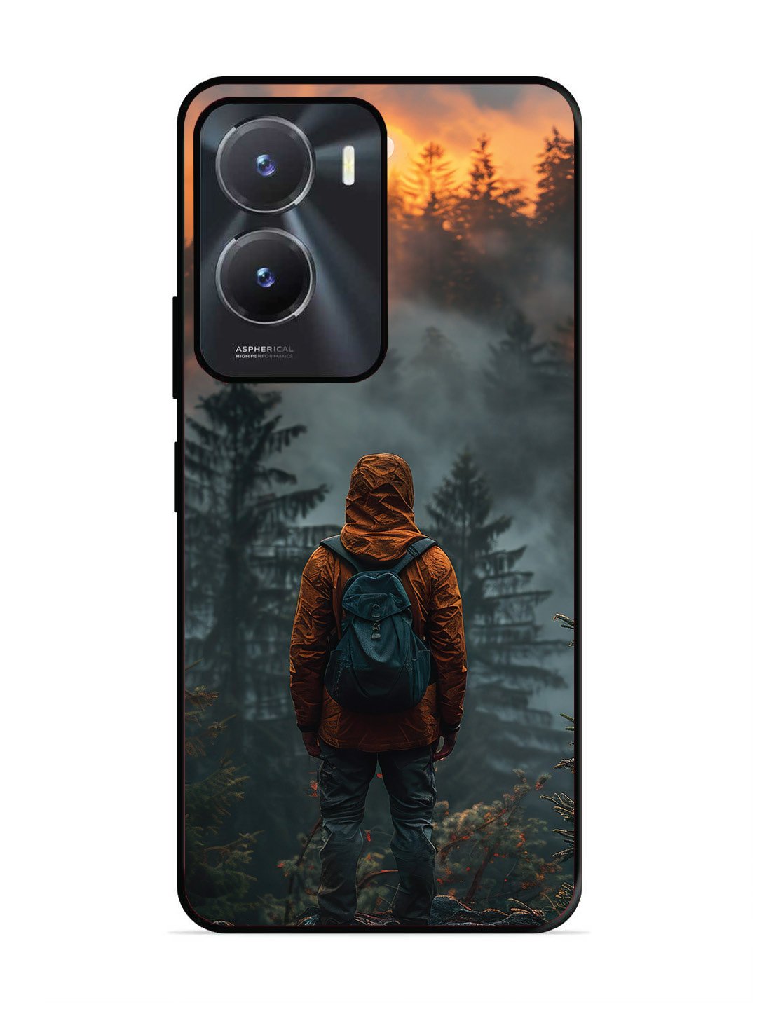 Vivo Y16 Alone in Forest
