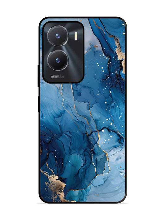 Vivo Y16 Oceanic Pattern with Golden Sprinkles