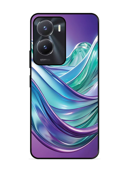 Vivo Y16 Mystic Purple Wave