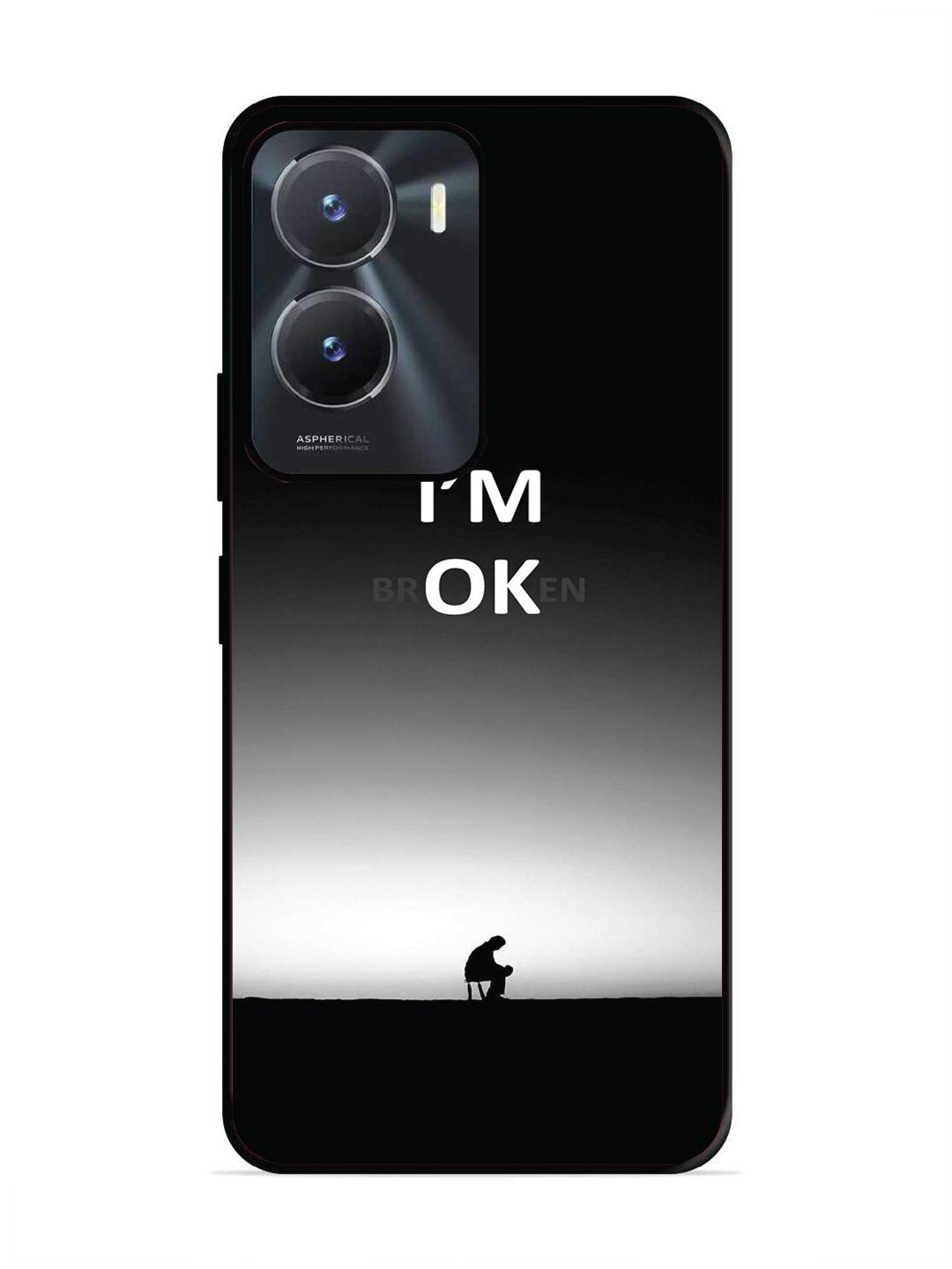 Vivo Y16 I'm Broken A man on Chair Alone