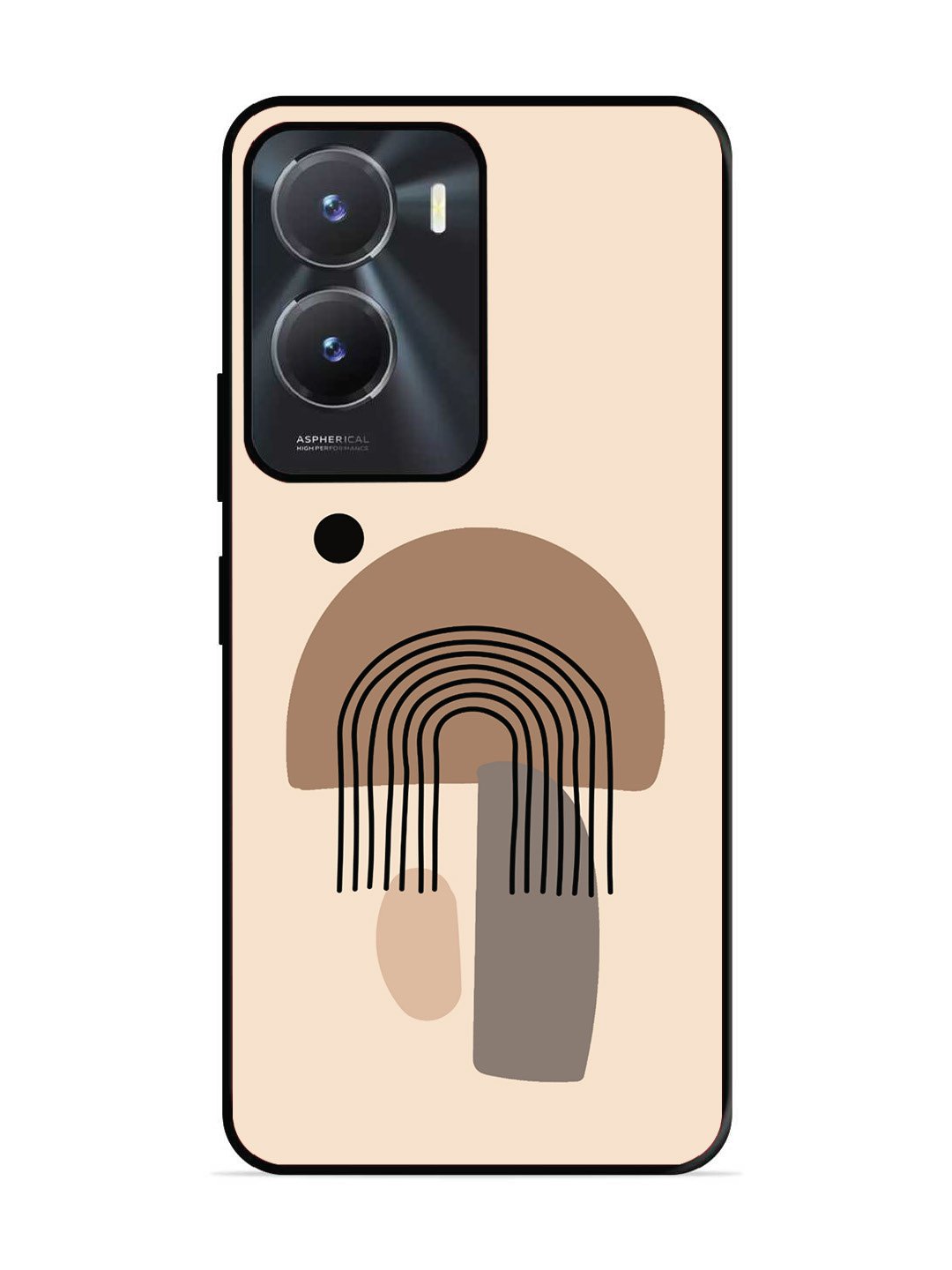 Vivo Y16 Mushroom Illustration