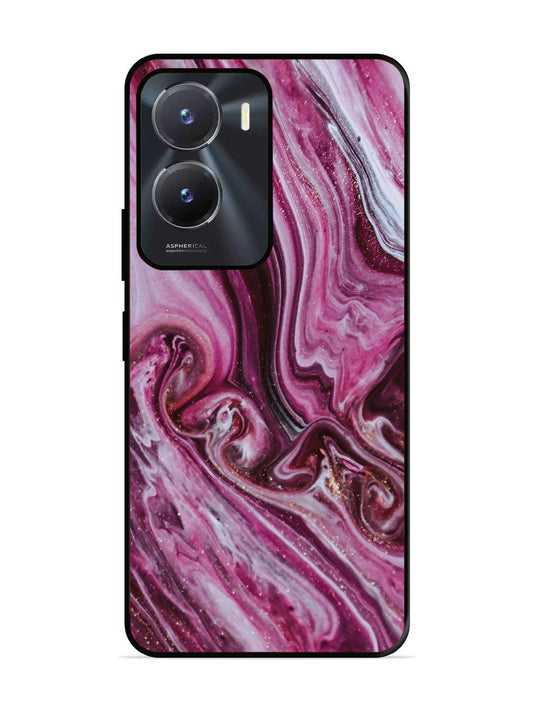 Vivo Y16 Pink Flood Marble