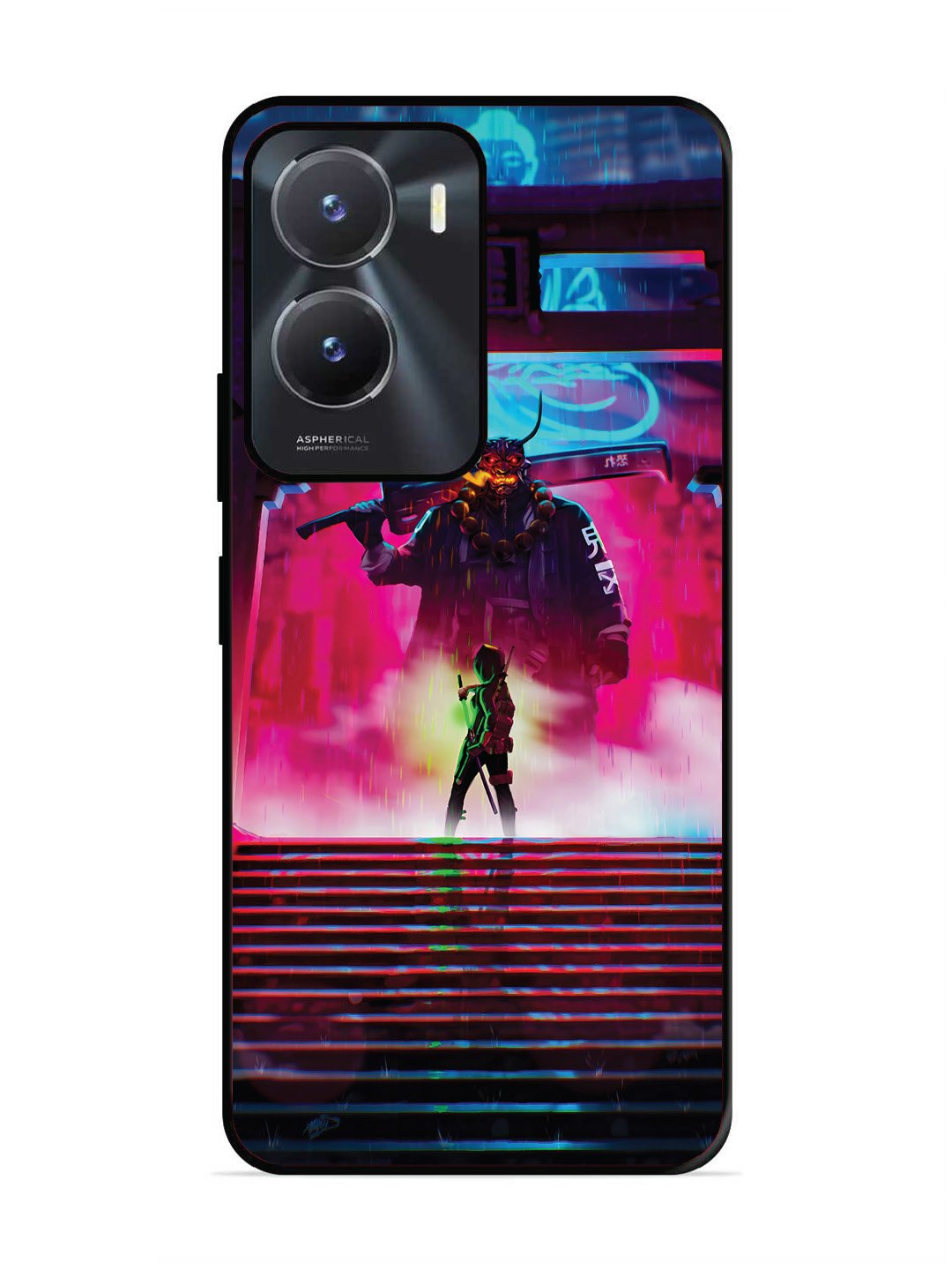 Vivo Y16 Cyberpunk Yokai Monster