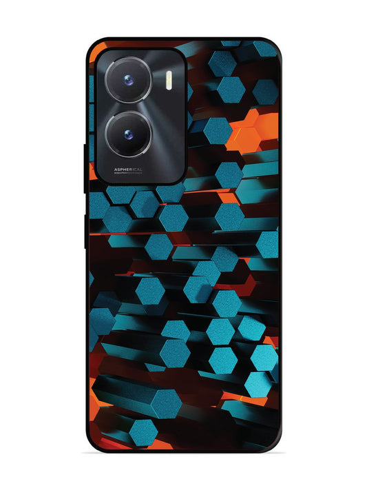 Vivo Y16 Hexagon 3D Abstract