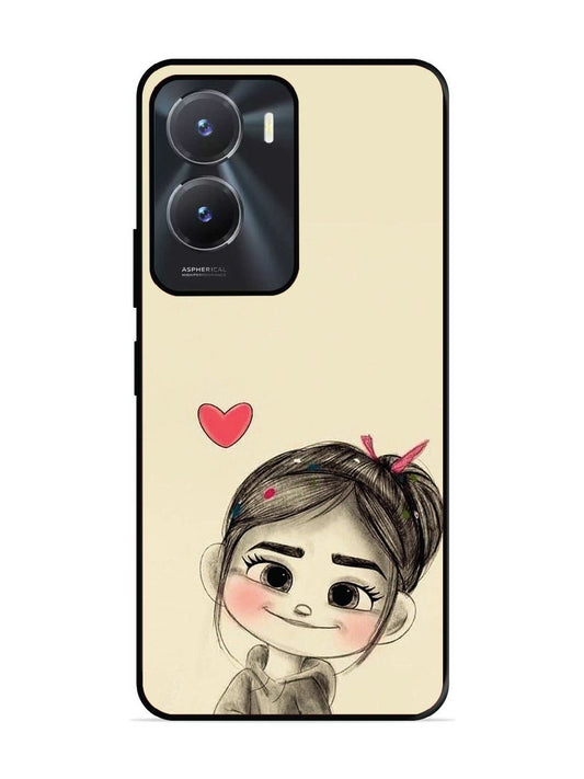 Vivo Y16 Cute Girl Looking at You