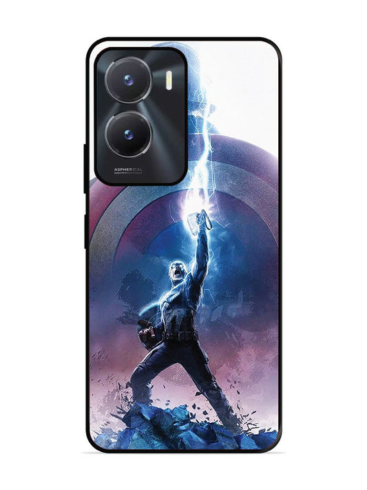 Vivo Y16 captain-america-thor-hammer-lightning