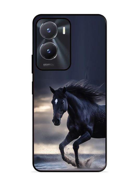 Vivo Y16 black-horse-animal