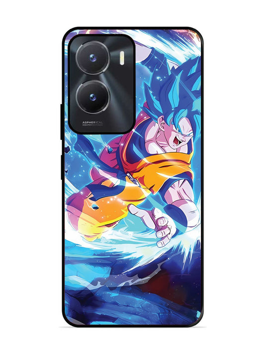 Vivo Y16 goku-blue-dragon-ball