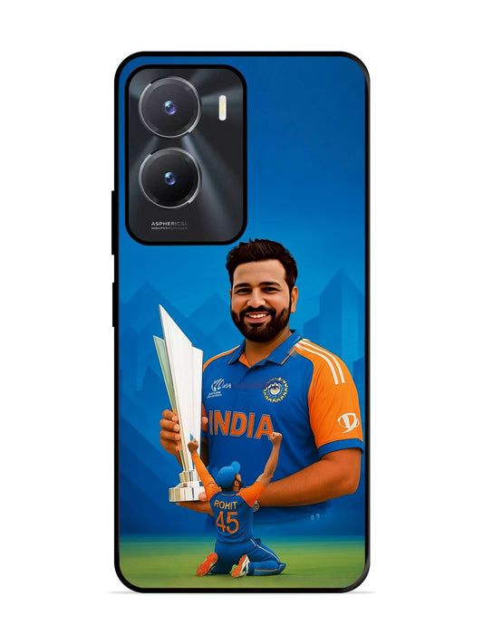 Vivo Y16 Rohit Sharma Cricketer