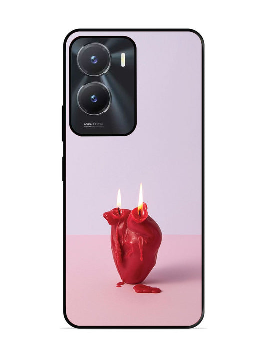Vivo Y16 A Lighted Heart Candle