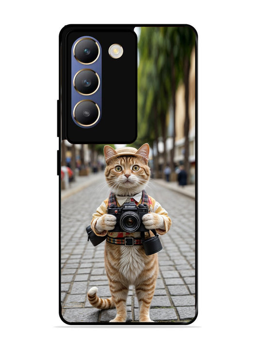 Vivo Y200E Cat as Cameraman