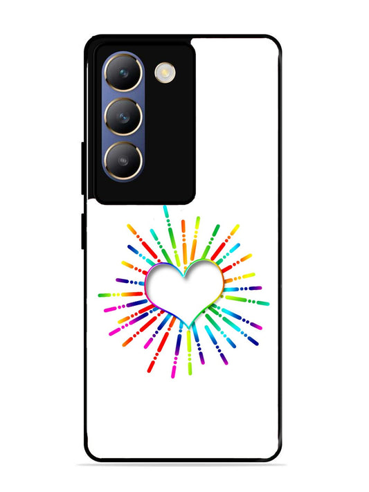 Vivo T3 5G Colourful Heart on White