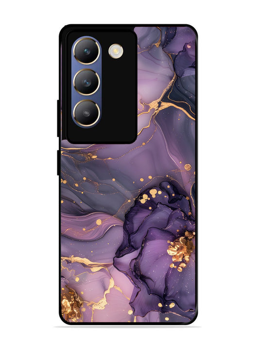 Vivo Y200E Royal Orchid Theme Marble
