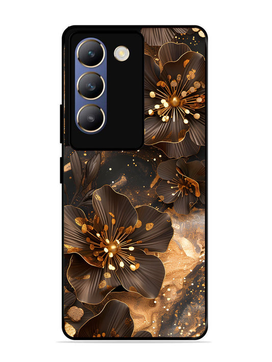 Vivo Y200E Golden Flowars