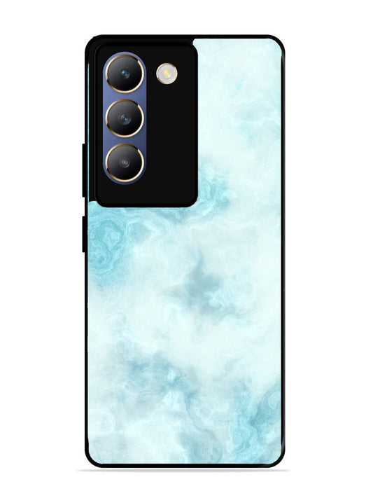 Vivo Y200E Light Blue with White Ocean Marble