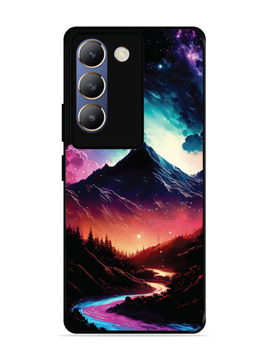 Vivo T3 5G mountain-valley-Colorful-cloud-at-night
