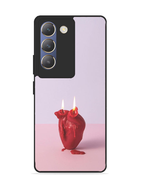 Vivo T3 5G A Lighted Heart Candle