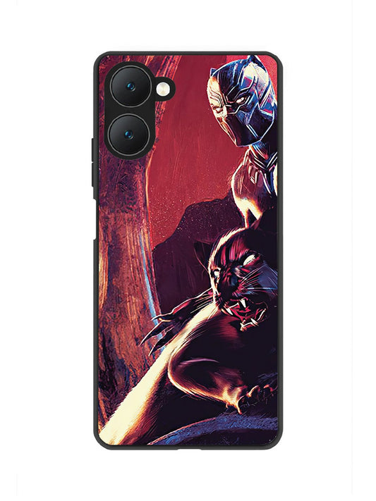 Vivo Y28s 5G black-panther-marvel-comics