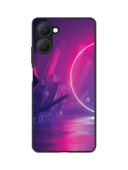 Vivo Y28e 5G abstract with Neon Light