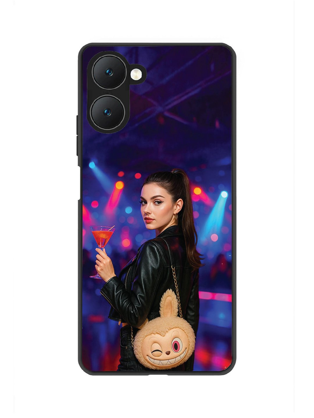 Vivo Y28s 5G Girl with Labubu Purs