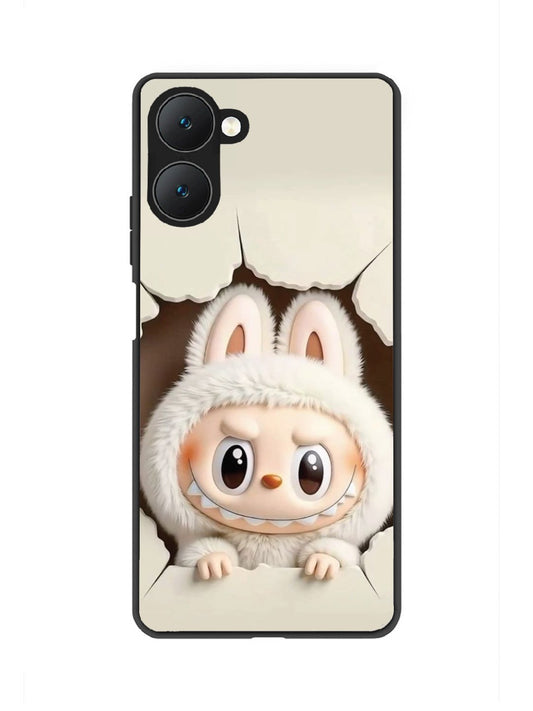 Vivo Y28s 5G Labubu from Cracked Wall