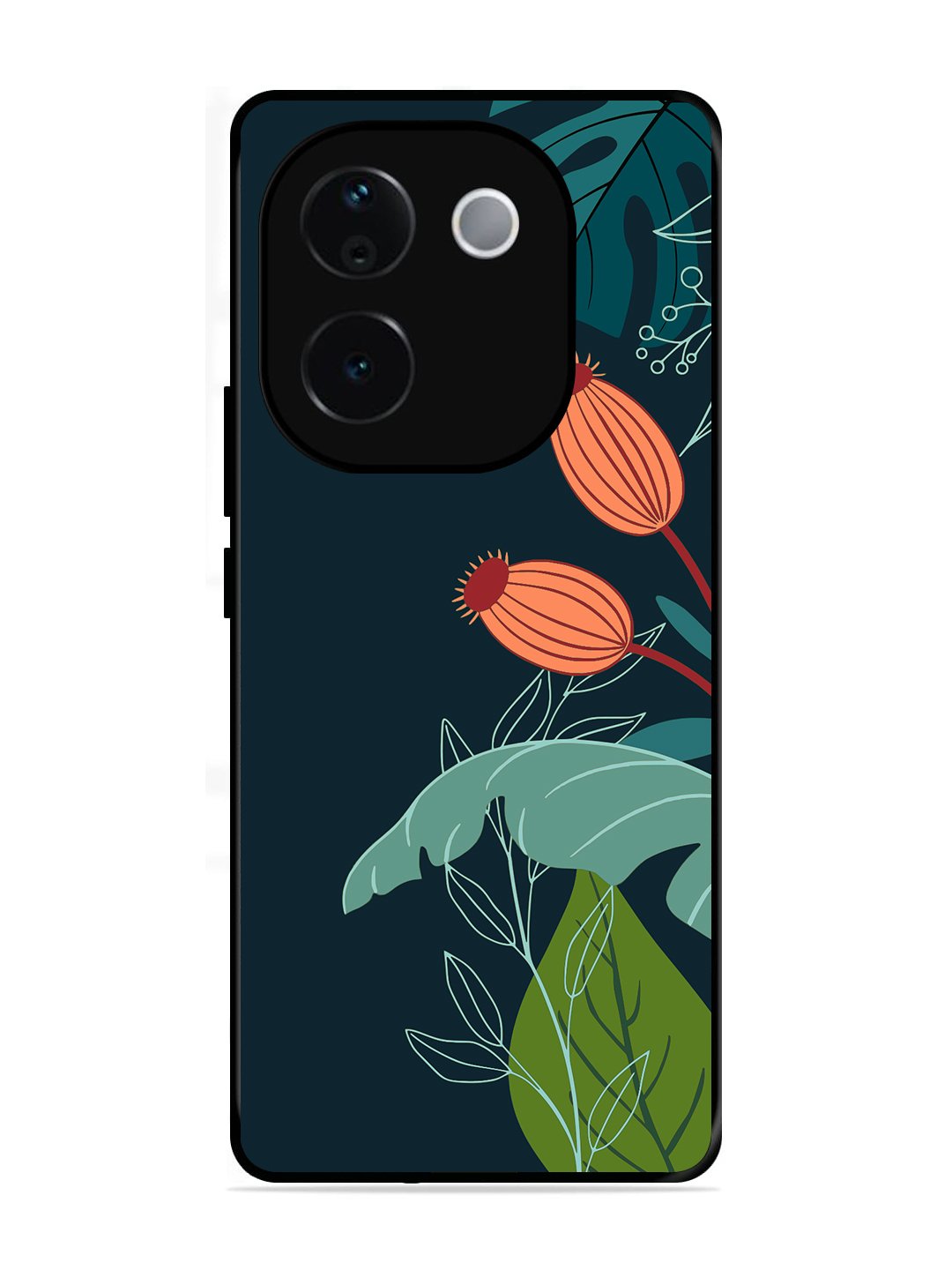 IQOO Z9s Pro 5G Plant Illustration