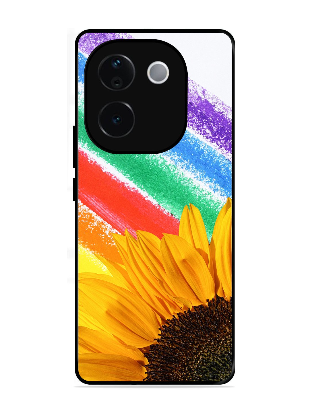 IQOO Z9s Pro 5G Sunflower on Colourful Lines
