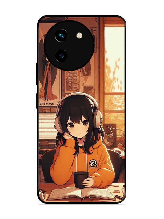 Vivo Y200i Cute Girl listening Music
