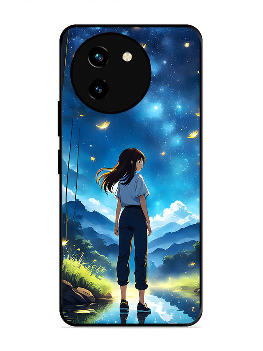 Vivo Y200i Girl In Beautiful Forest