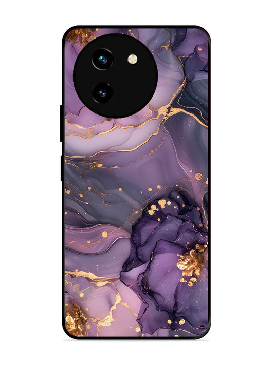 Vivo Y200i Royal Orchid Theme Marble