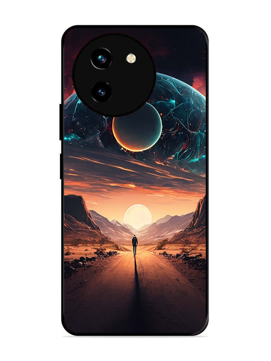 Vivo Y200i Sunset with space scene