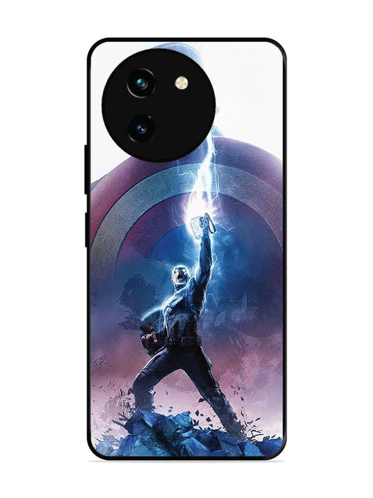 Vivo Y200i captain-america-thor-hammer-lightning