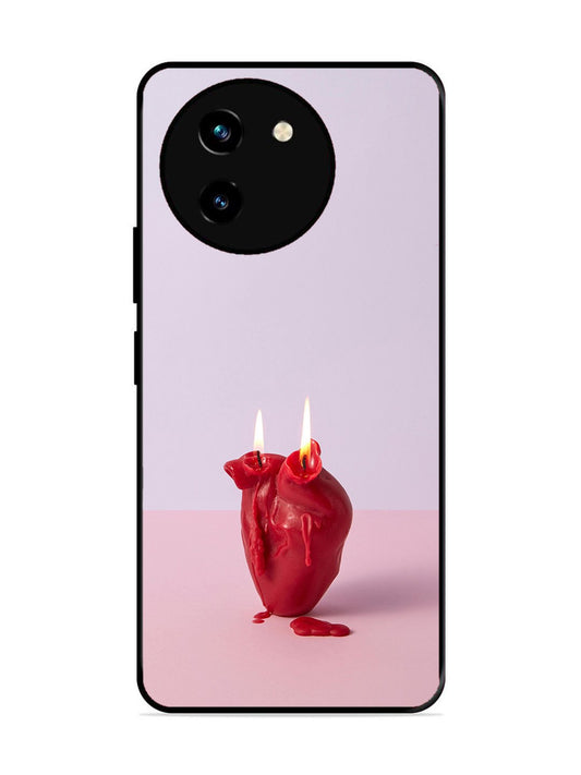 Vivo Y200i A Lighted Heart Candle