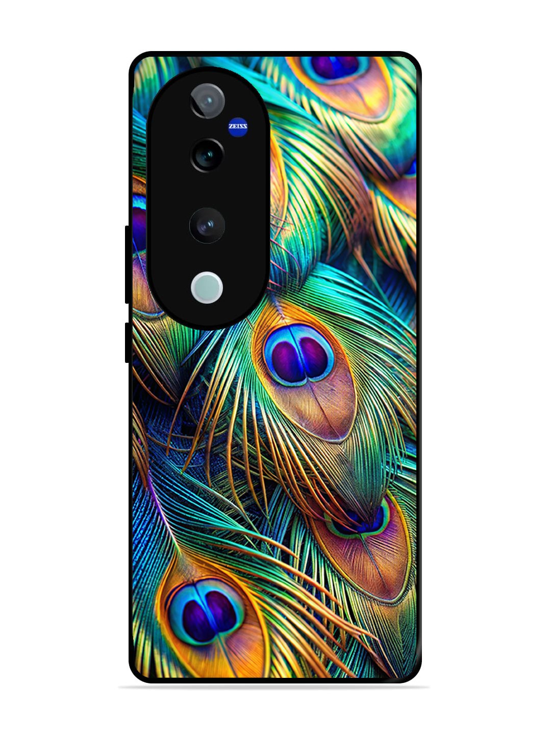 Vivo V40 Pro peacock feather