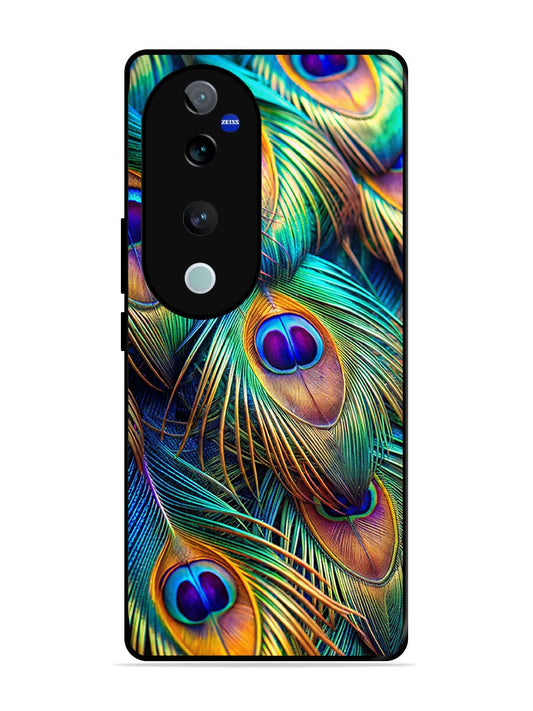 Vivo V40 Pro peacock feather