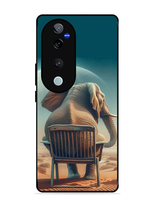 Vivo V40 Pro Baby Elephant om chair