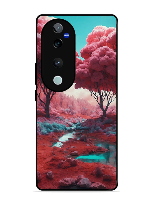 Vivo V40 Pro Pink Forest