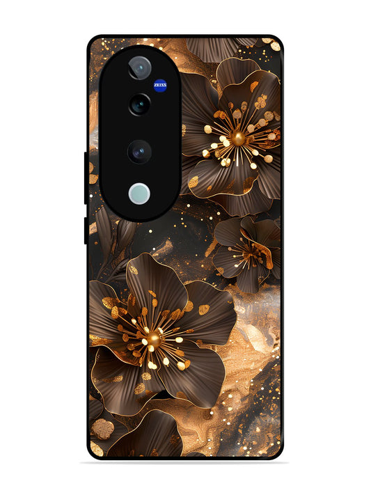 Vivo V40 Pro Golden Flowars