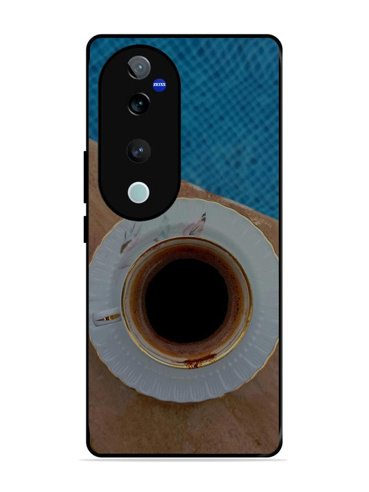 Vivo V40 Pro Black Tea Cup Saucer