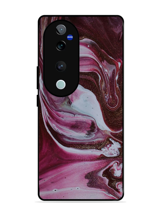 Vivo V40 Pro Pink And Golden Marble
