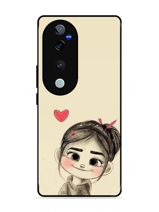 Vivo V40 Pro Cute Girl Looking at You