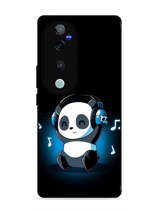 Vivo V40 Pro Panda Listening Music