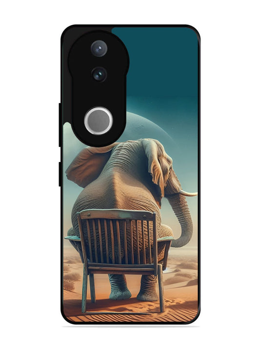 Vivo V50 Baby Elephant om chair
