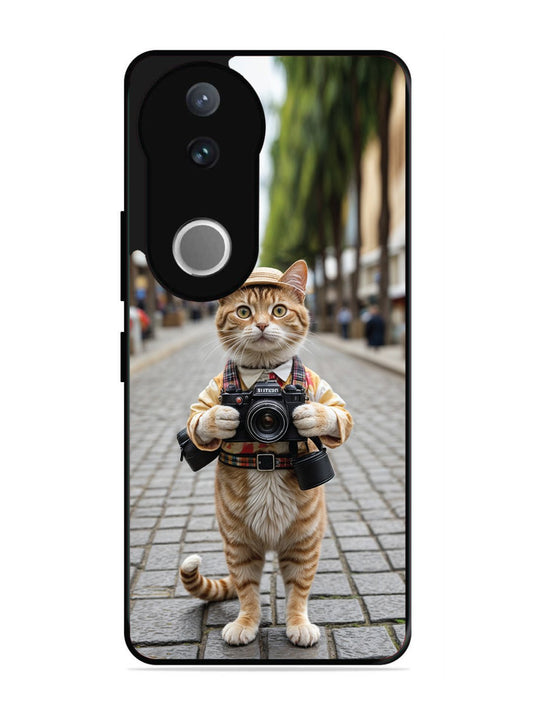 Vivo V50 Cat as Cameraman