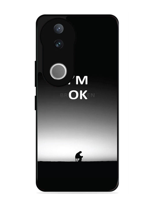 Vivo V50 I'm Broken A man on Chair Alone