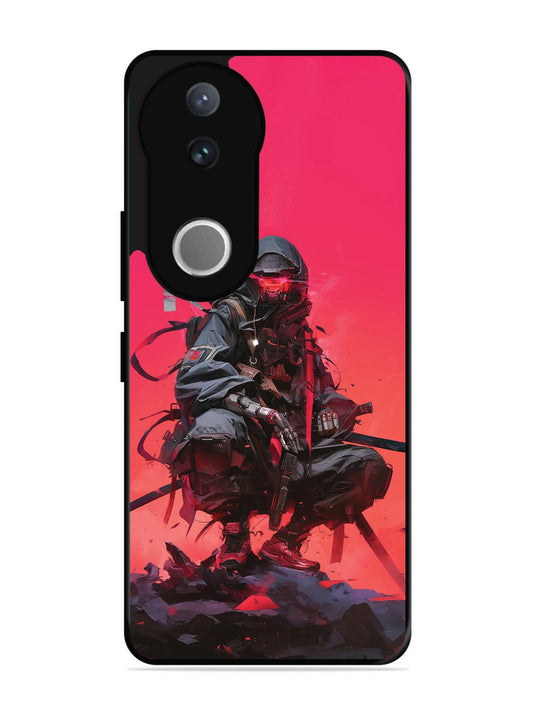 Vivo V50 Cyberpunk Ninja Katana